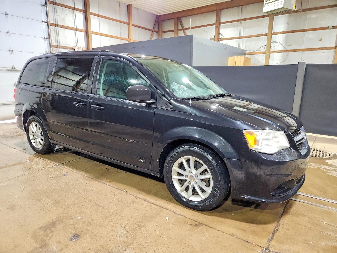 2014 Dodge Grand Caravan Sxt Black vin: 2C4RDGCG9ER120468