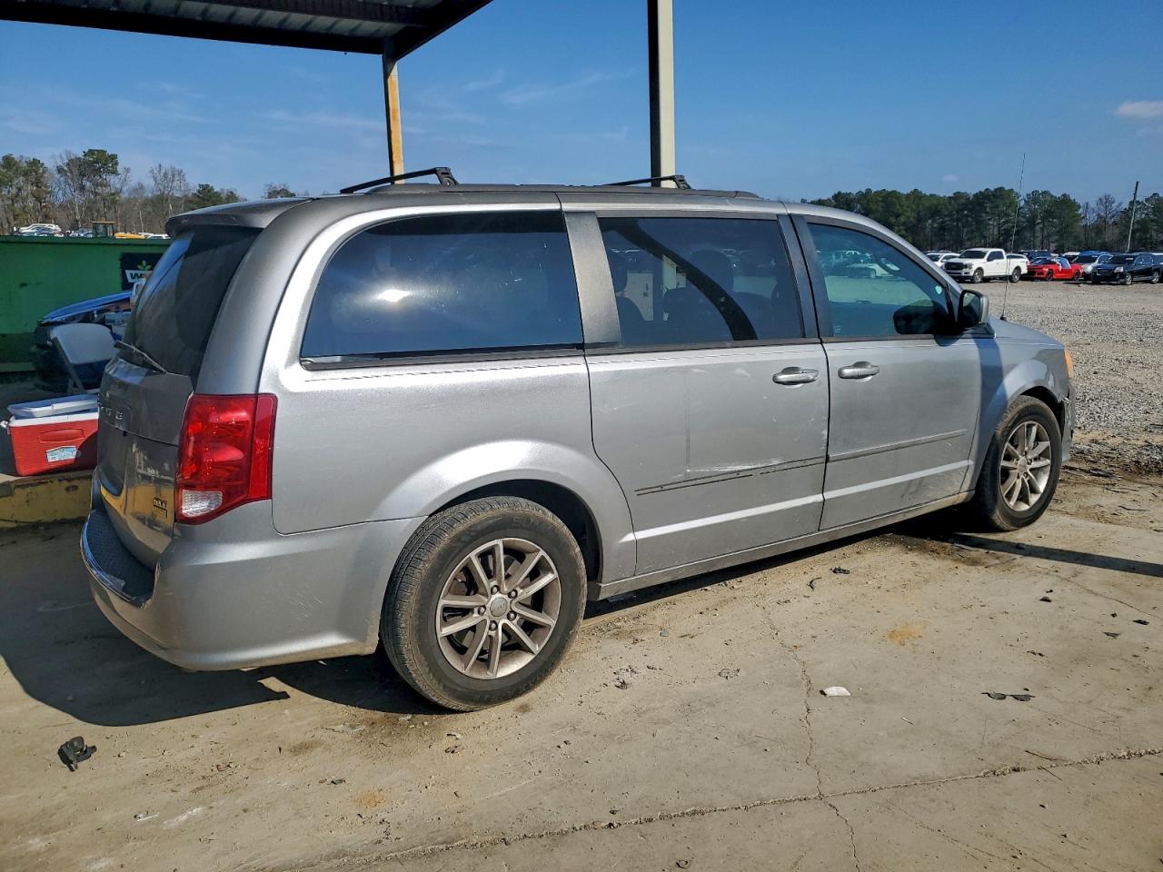 2014 Dodge Grand Caravan Sxt Серебряный vin: 2C4RDGCG9ER122687