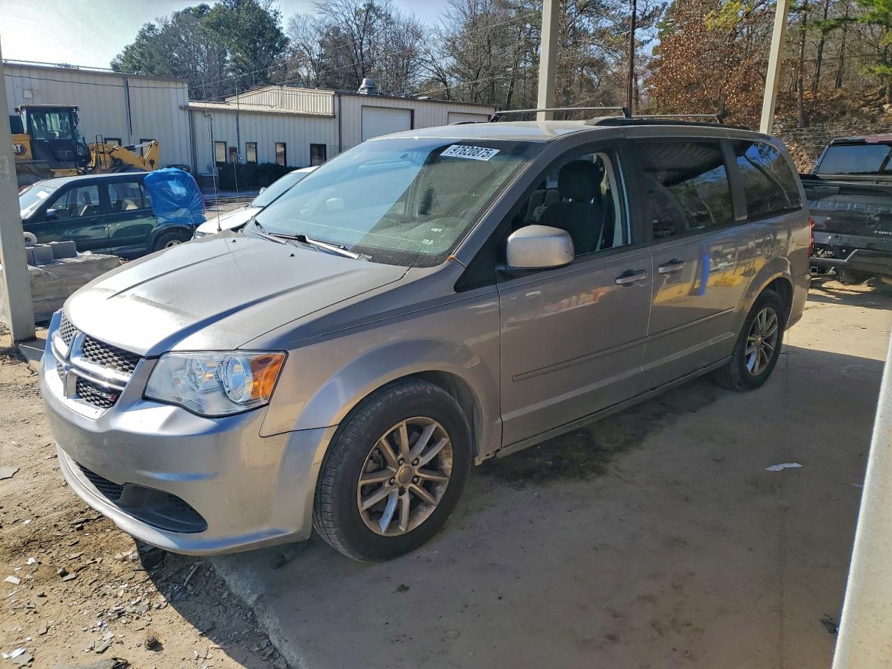 2014 Dodge Grand Caravan Sxt Серебряный vin: 2C4RDGCG9ER122687