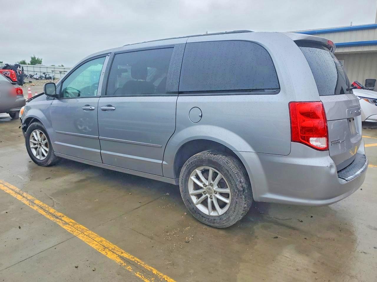2014 Dodge Grand Caravan Sxt Silver vin: 2C4RDGCG9ER122866