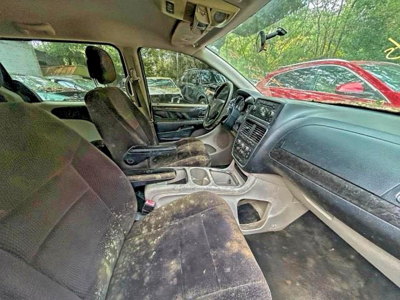 2014 Dodge Grand Caravan Sxt Black vin: 2C4RDGCG9ER128683