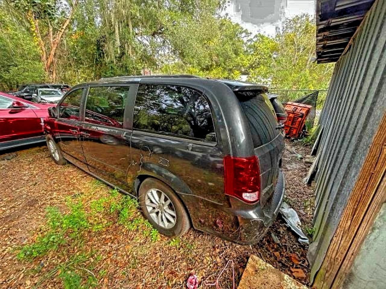 2014 Dodge Grand Caravan Sxt Black vin: 2C4RDGCG9ER128683