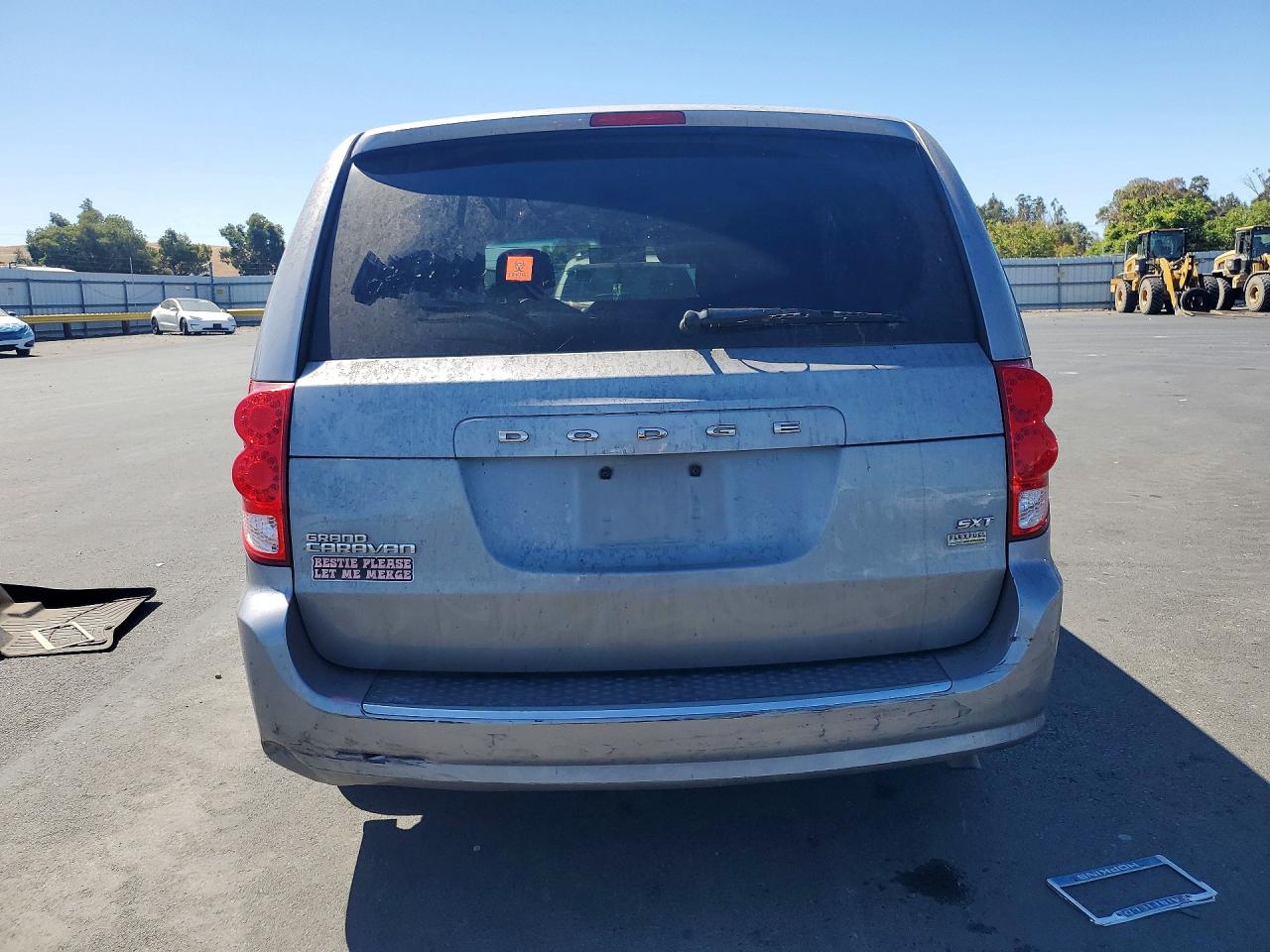 2014 Dodge Grand Caravan Sxt Gray vin: 2C4RDGCG9ER128750