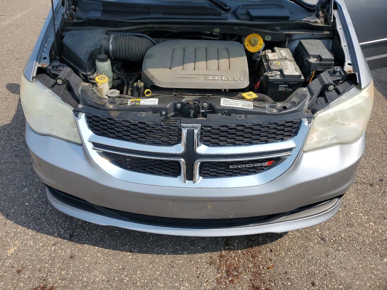 2014 Dodge Grand Caravan Sxt Silver vin: 2C4RDGCG9ER154829