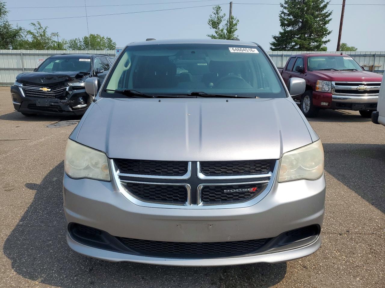 2014 Dodge Grand Caravan Sxt Silver vin: 2C4RDGCG9ER154829