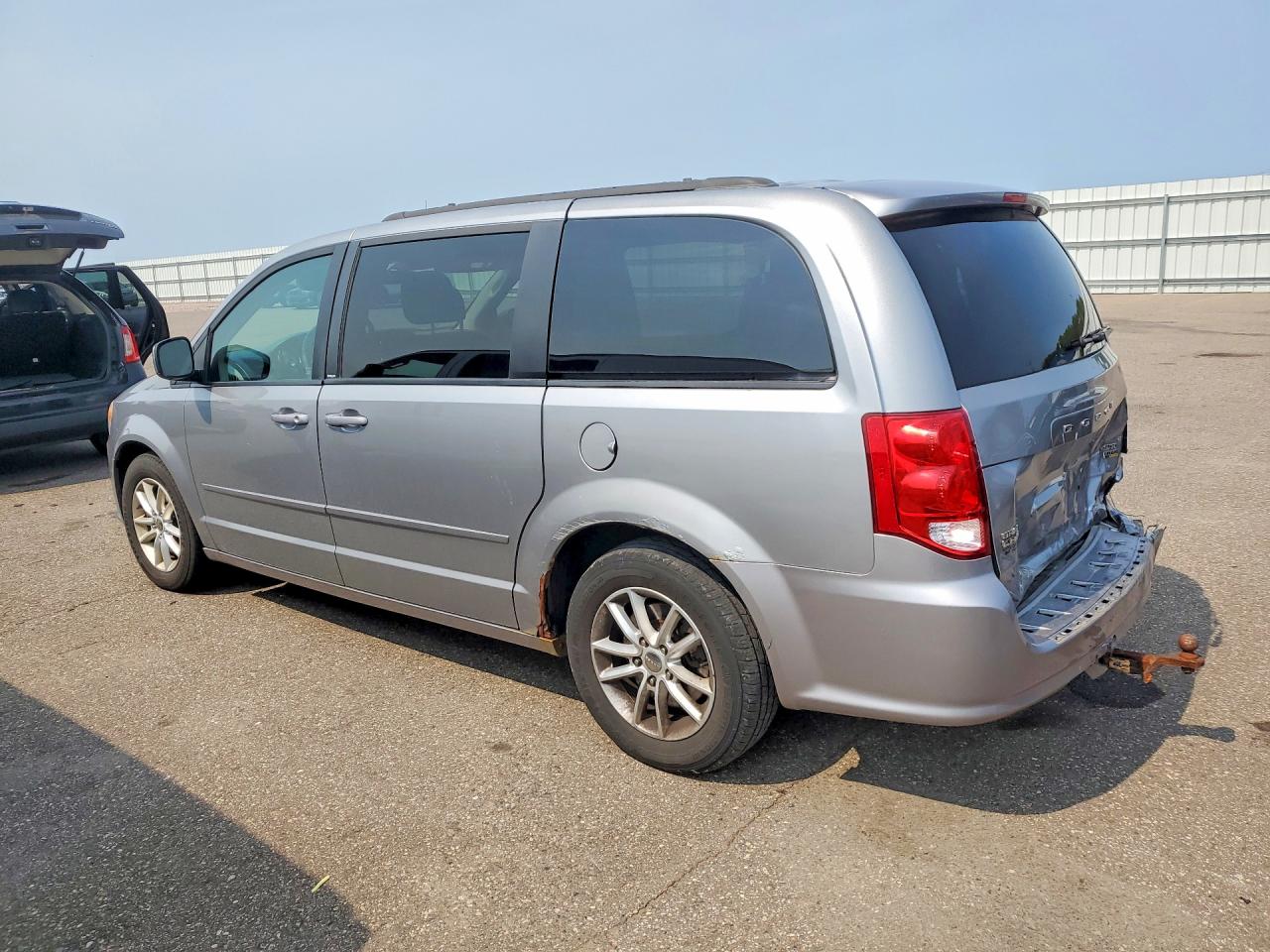 2014 Dodge Grand Caravan Sxt Silver vin: 2C4RDGCG9ER154829