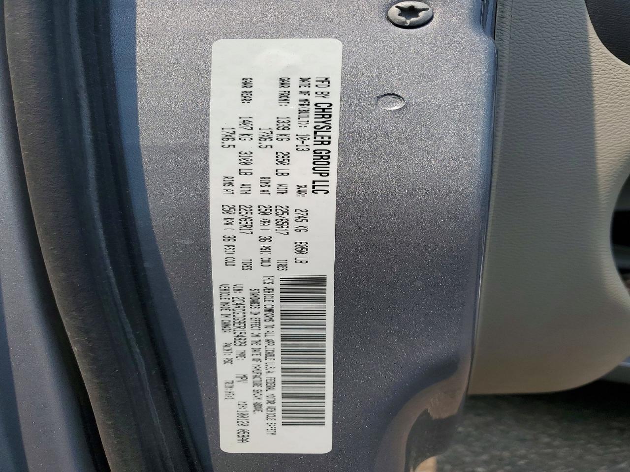 2014 Dodge Grand Caravan Sxt Silver vin: 2C4RDGCG9ER154829