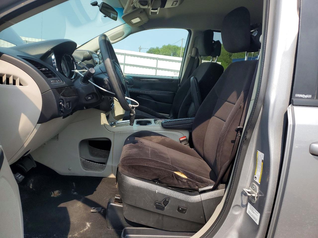 2014 Dodge Grand Caravan Sxt Silver vin: 2C4RDGCG9ER154829