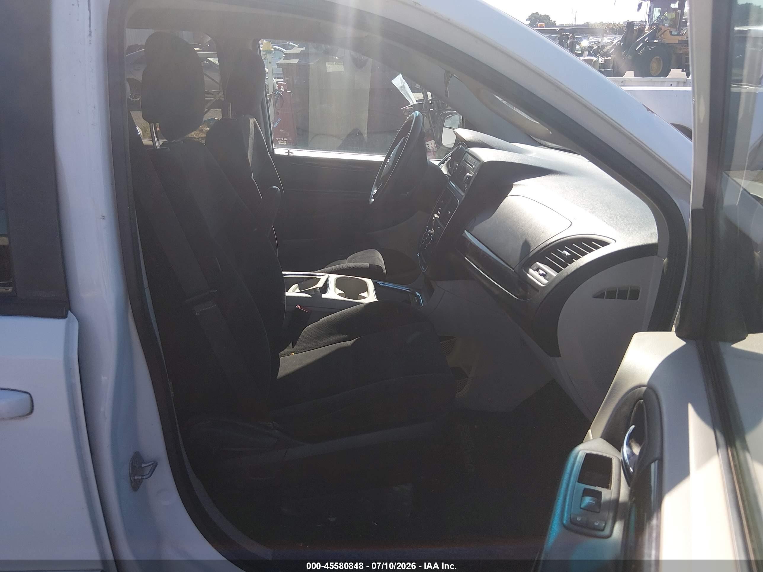 2014 Dodge Grand Caravan Sxt Белый vin: 2C4RDGCG9ER259919