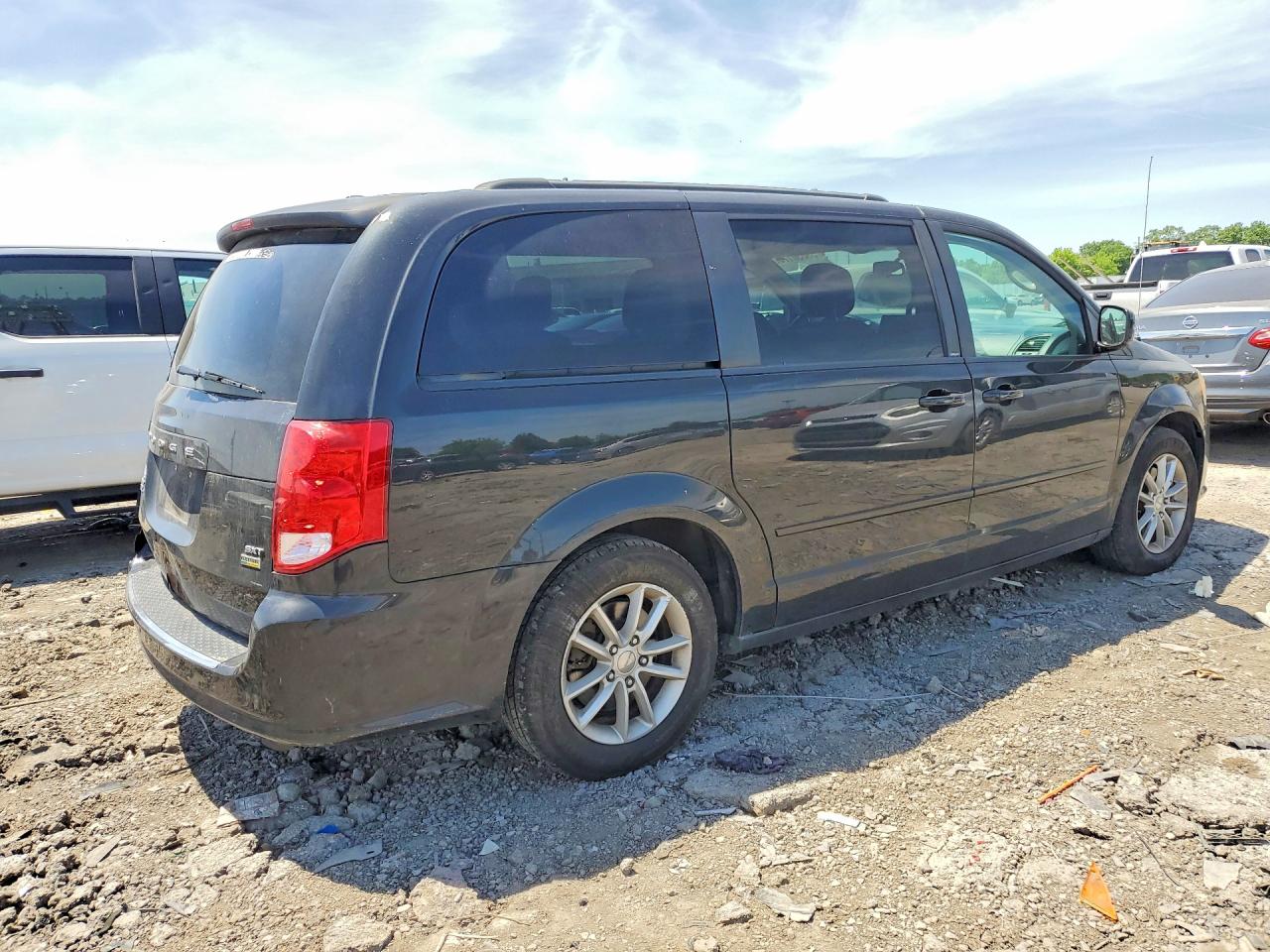 2014 Dodge Grand Caravan Sxt Black vin: 2C4RDGCG9ER265932