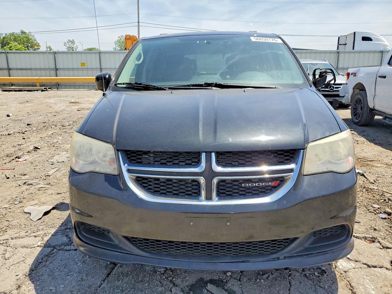 2014 Dodge Grand Caravan Sxt Black vin: 2C4RDGCG9ER265932