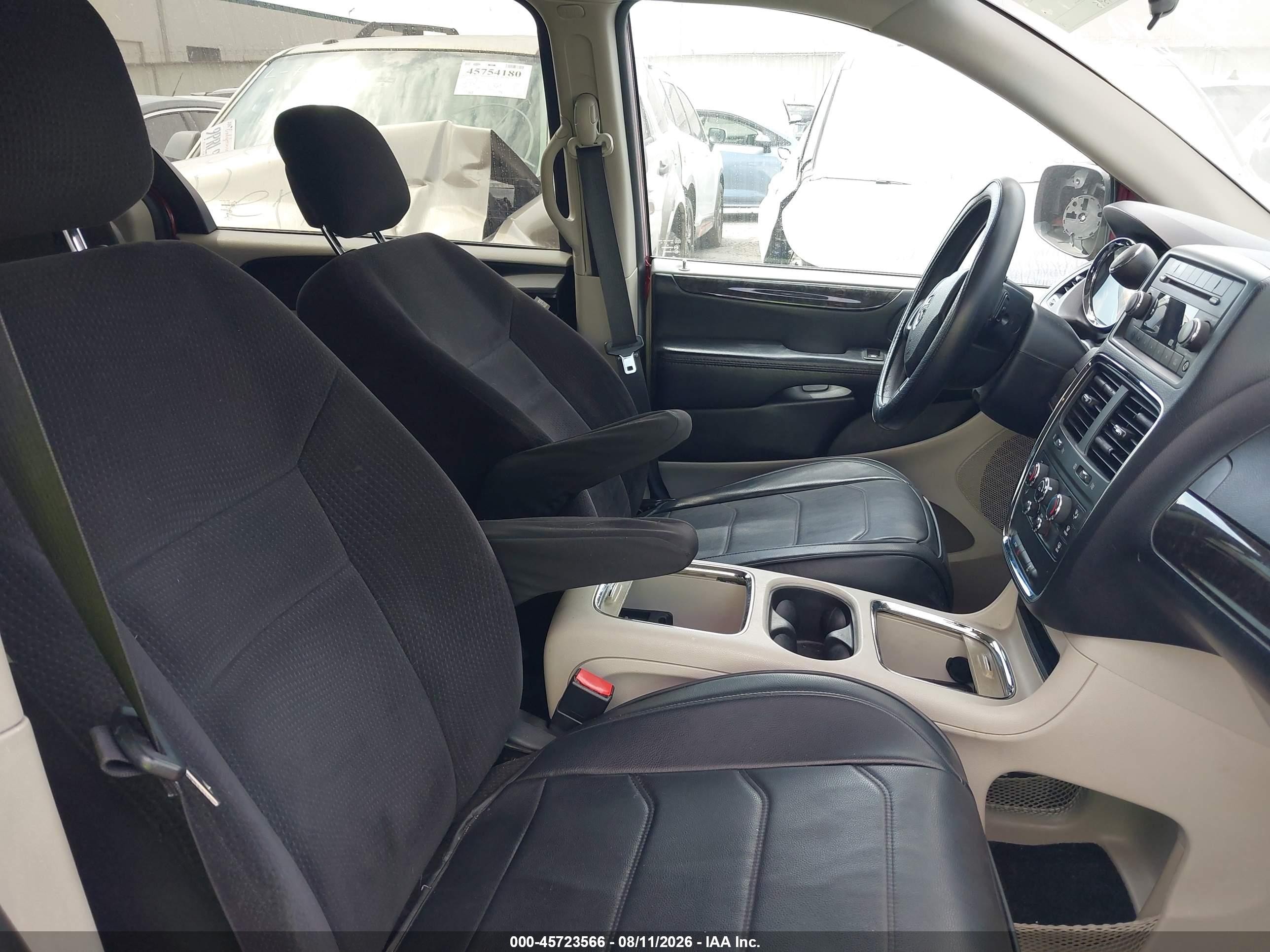 2014 Dodge Grand Caravan Sxt Бордовый vin: 2C4RDGCG9ER289177