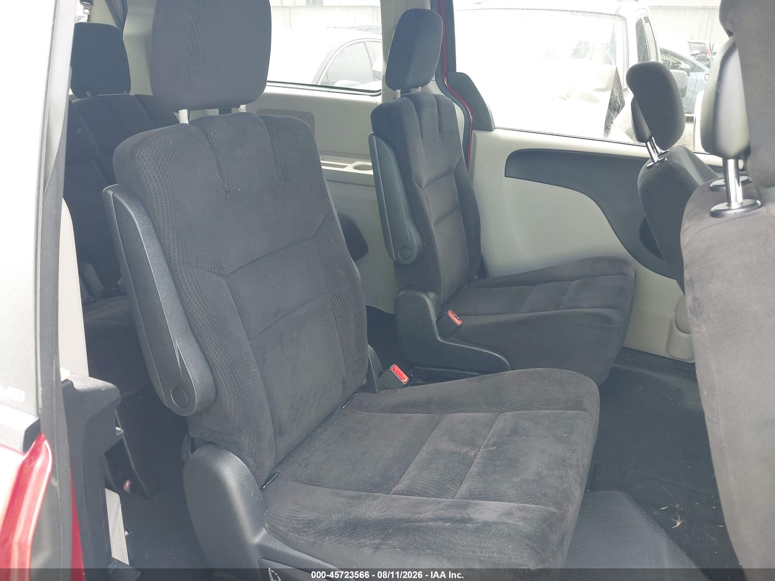 2014 Dodge Grand Caravan Sxt Бордовый vin: 2C4RDGCG9ER289177