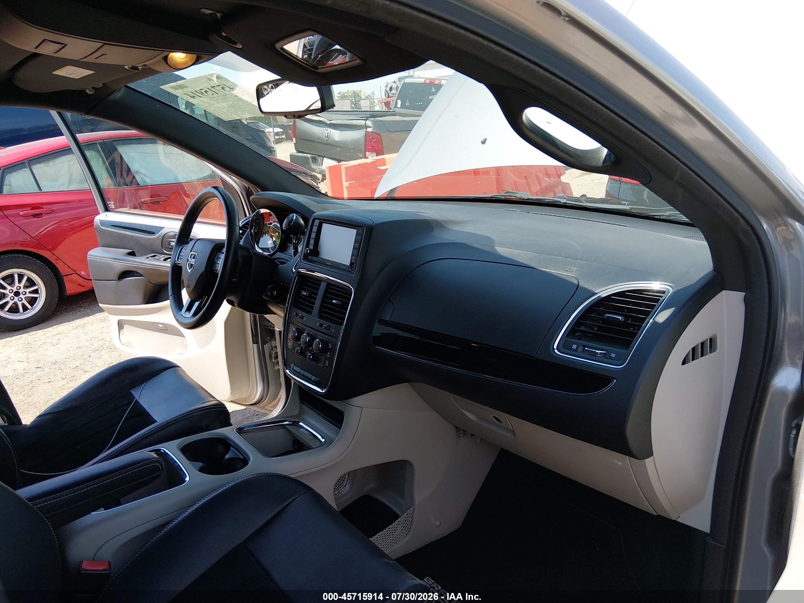 2014 Dodge Grand Caravan Sxt 30th Anniversary Gray vin: 2C4RDGCG9ER296369