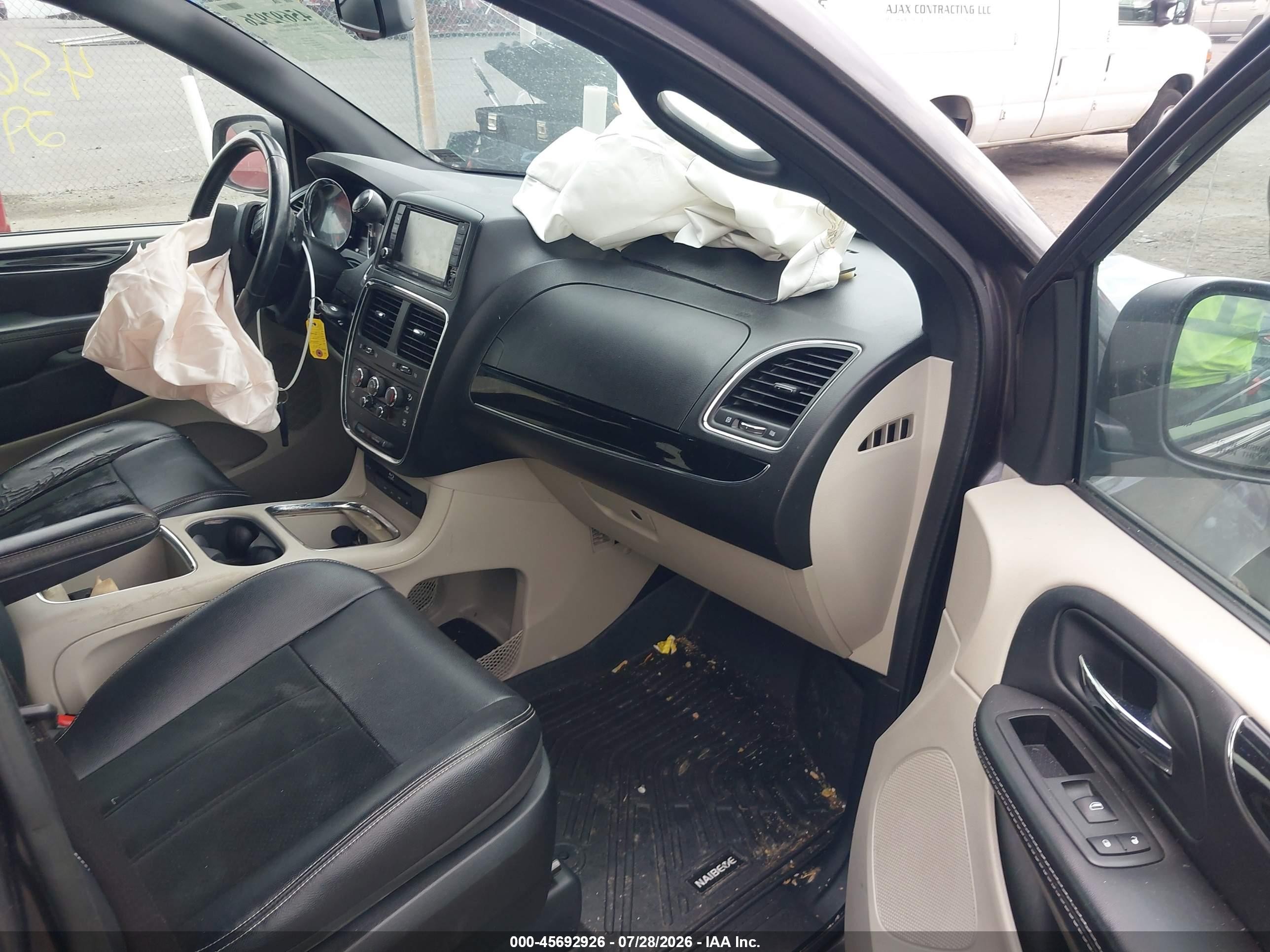 2014 Dodge Grand Caravan Sxt 30th Anniversary Gray vin: 2C4RDGCG9ER306219