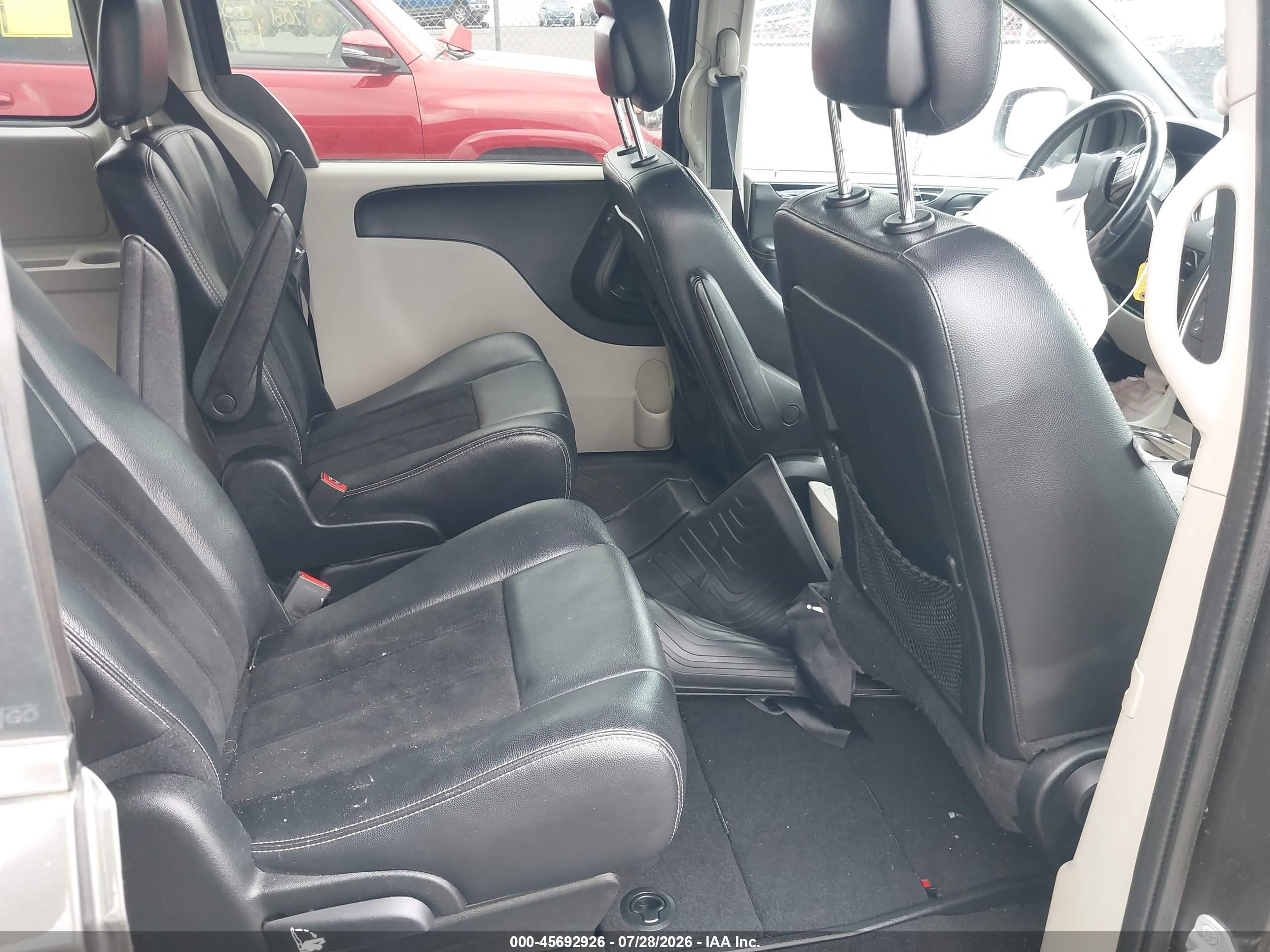 2014 Dodge Grand Caravan Sxt 30th Anniversary Gray vin: 2C4RDGCG9ER306219