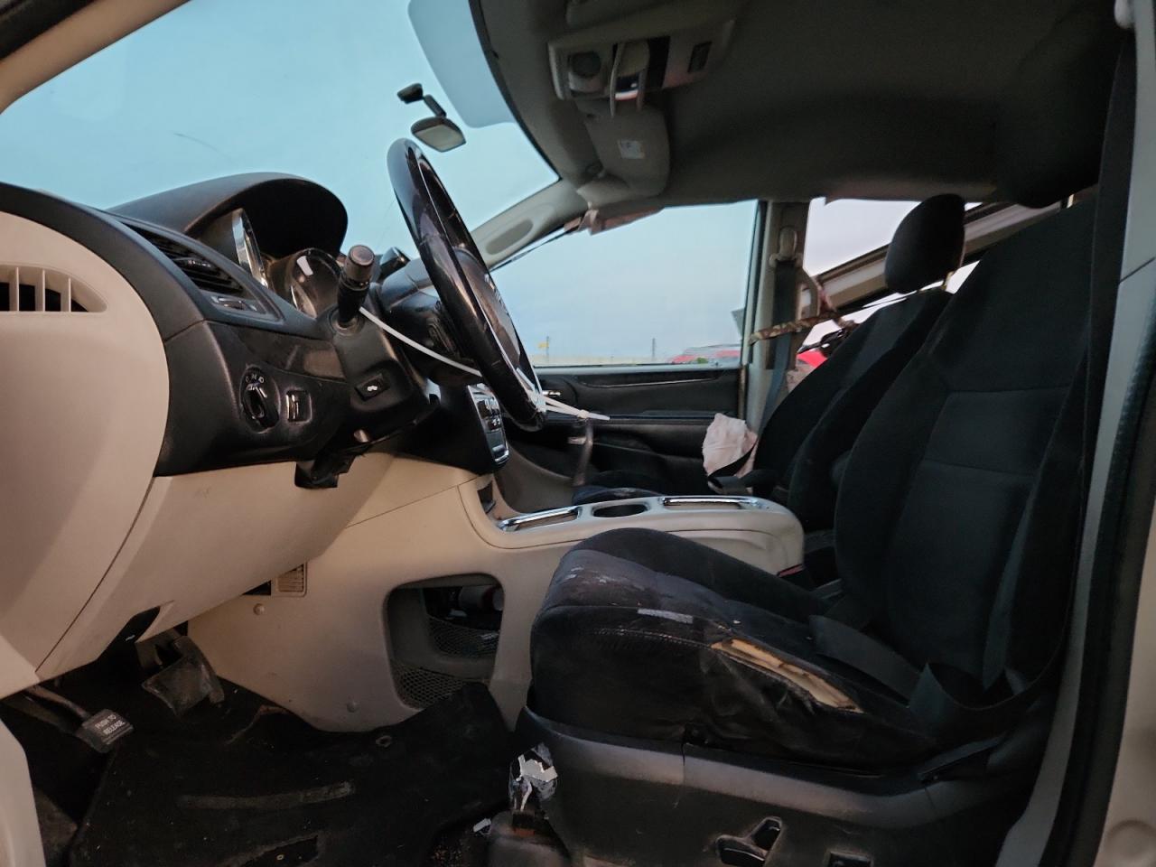 2014 Dodge Grand Caravan Sxt Beige vin: 2C4RDGCG9ER427428