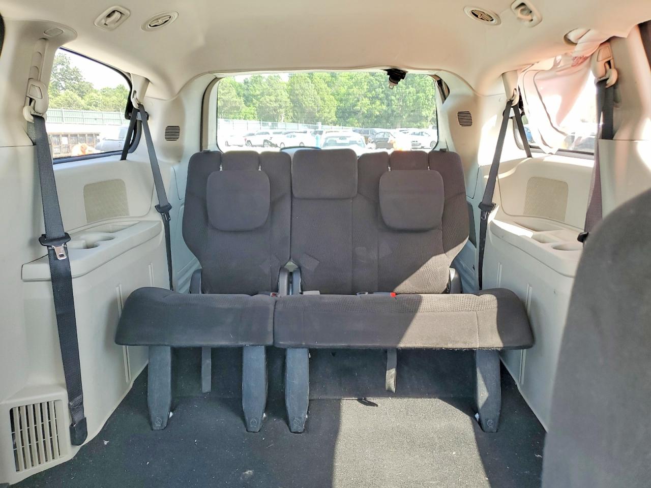2014 Dodge Grand Caravan Sxt White vin: 2C4RDGCG9ER427560