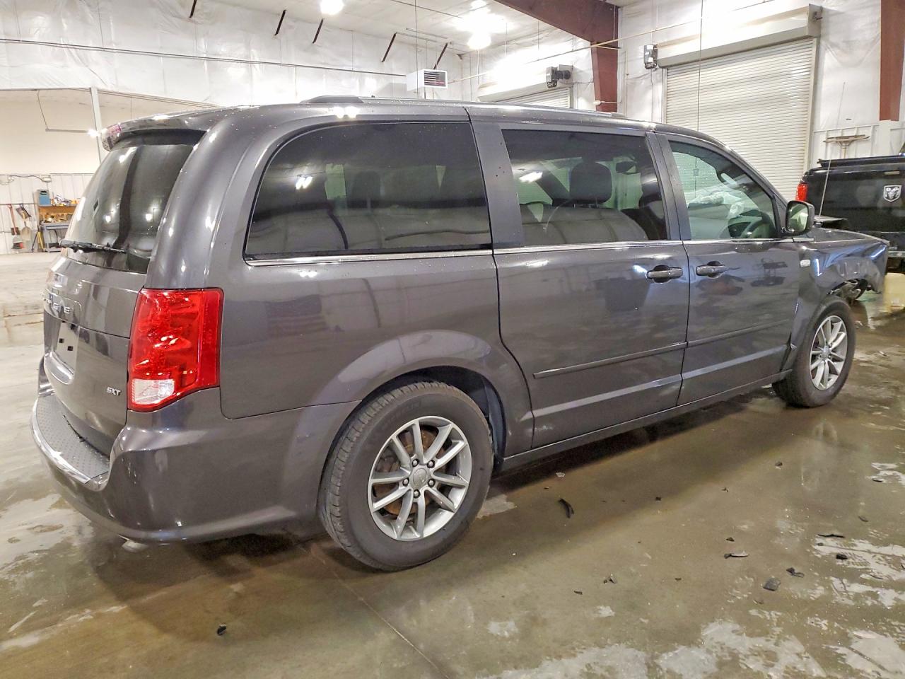 2014 Dodge Grand Caravan Sxt Silver vin: 2C4RDGCG9ER474278