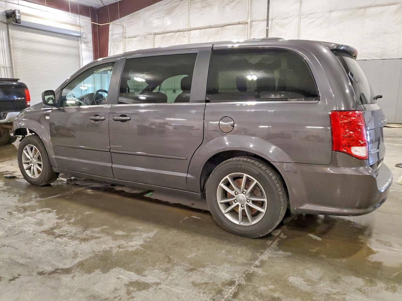2014 Dodge Grand Caravan Sxt Silver vin: 2C4RDGCG9ER474278