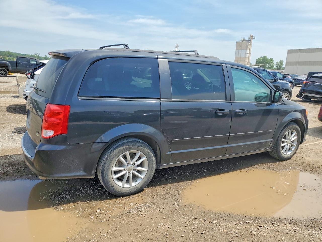 2015 Dodge Grand Caravan Sxt Black vin: 2C4RDGCG9FR541088