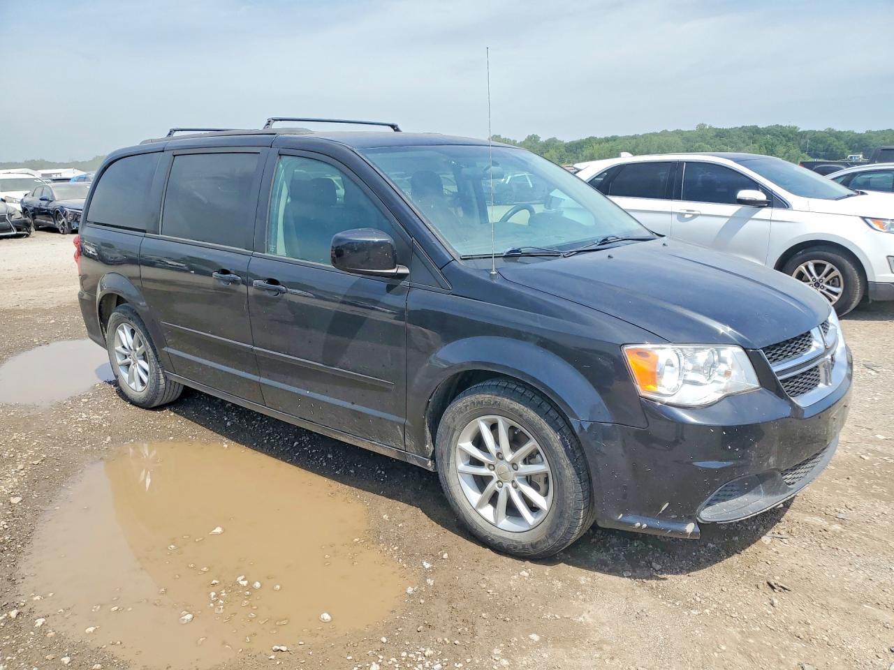 2015 Dodge Grand Caravan Sxt Black vin: 2C4RDGCG9FR541088