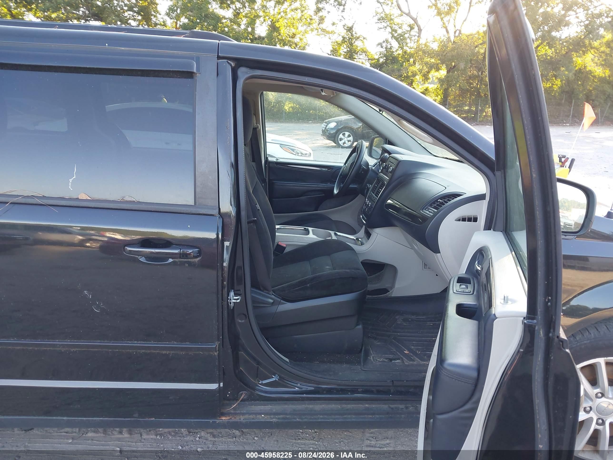 2015 Dodge Grand Caravan Sxt Black vin: 2C4RDGCG9FR556352