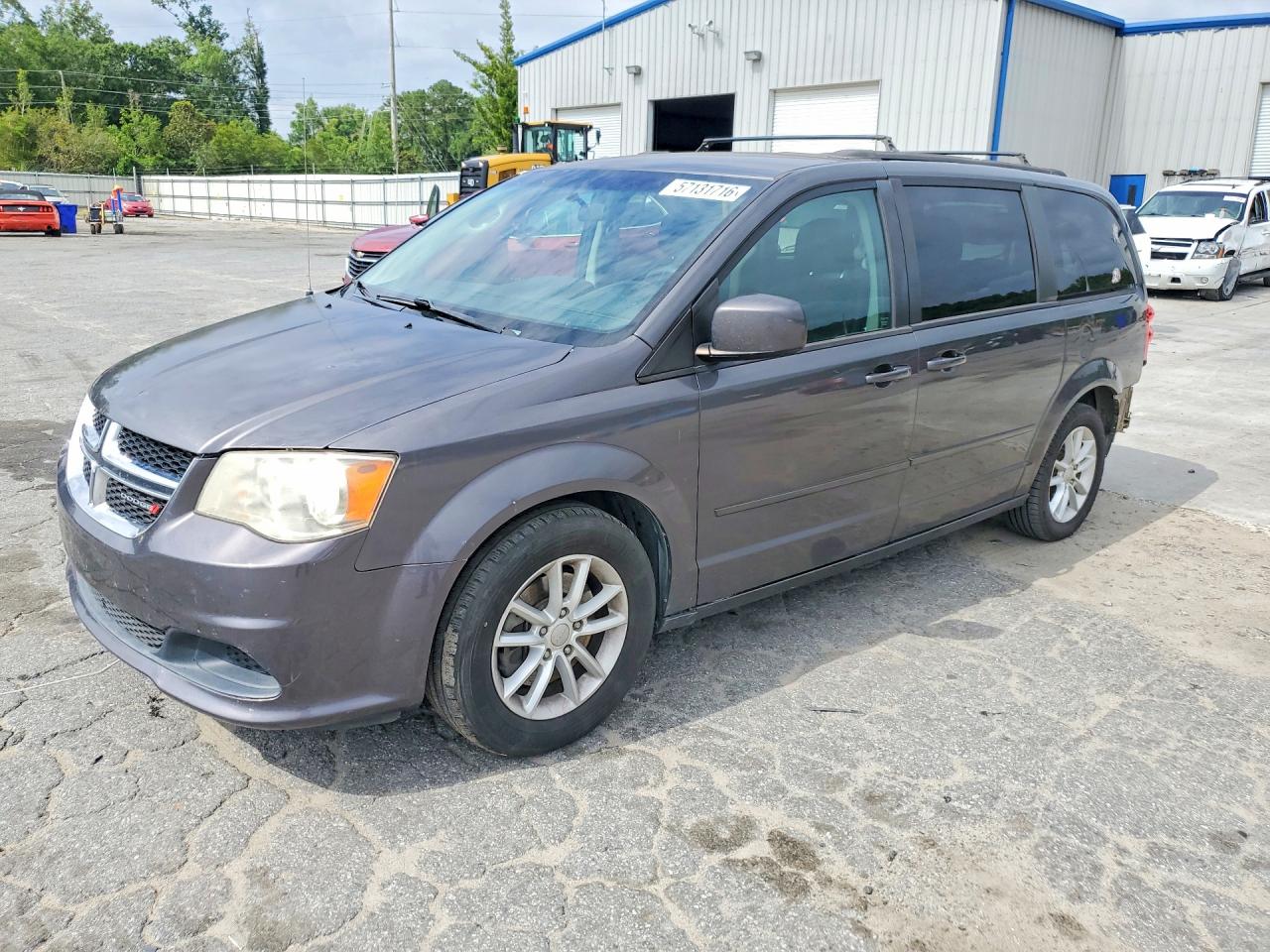 2015 Dodge Grand Caravan Sxt Серый vin: 2C4RDGCG9FR592235