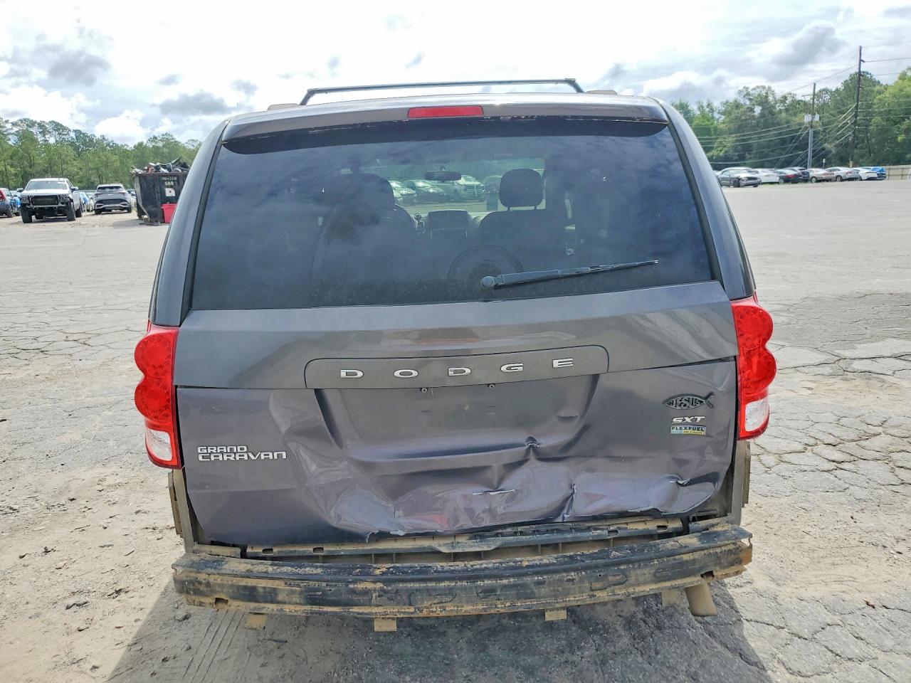 2015 Dodge Grand Caravan Sxt Серый vin: 2C4RDGCG9FR592235