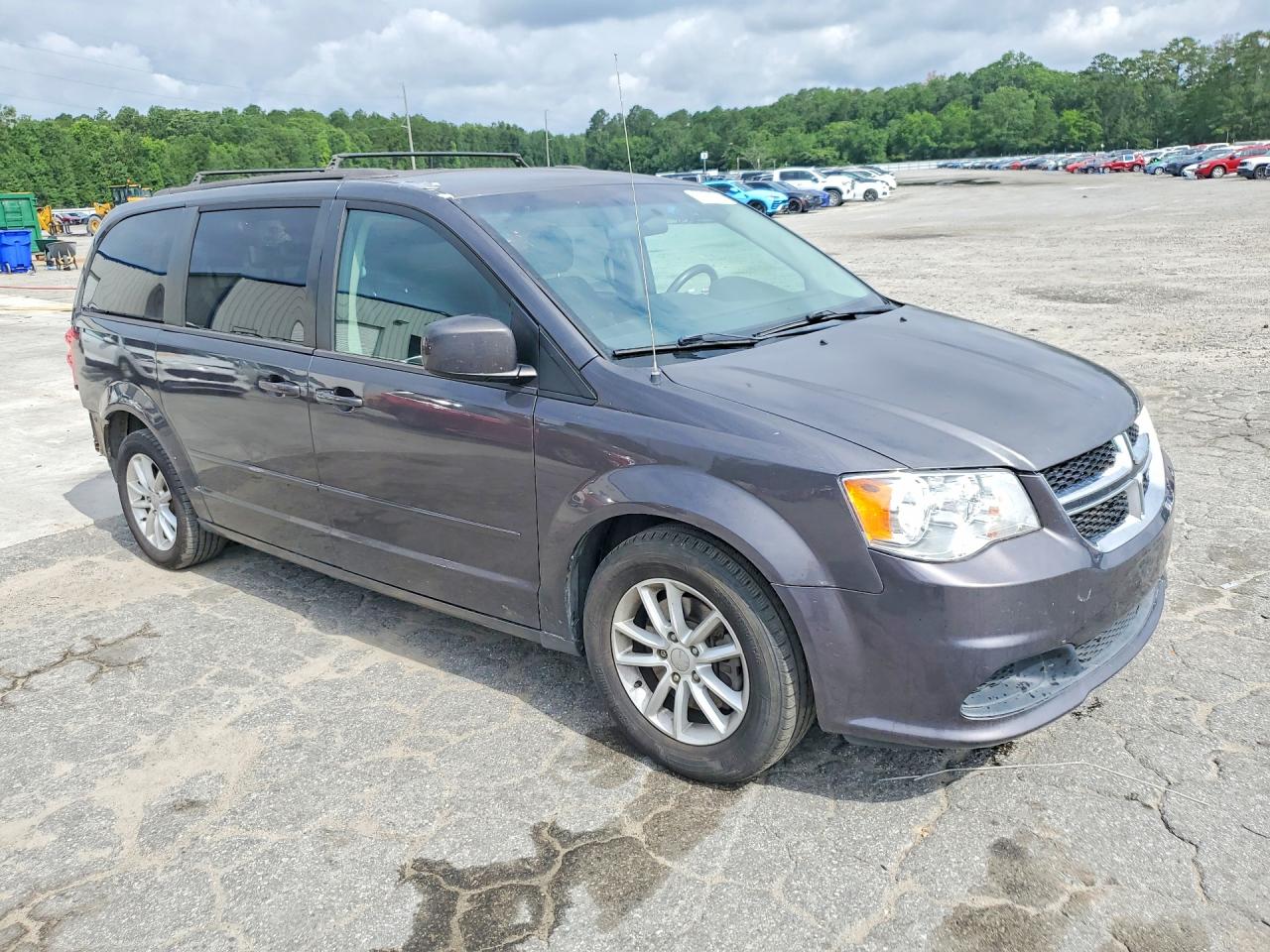 2015 Dodge Grand Caravan Sxt Серый vin: 2C4RDGCG9FR592235