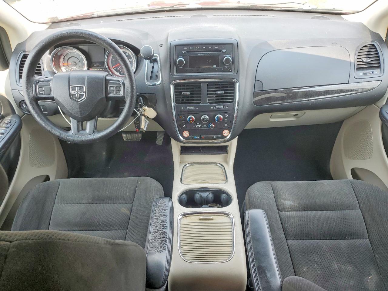 2015 Dodge Grand Caravan Sxt Red vin: 2C4RDGCG9FR604061