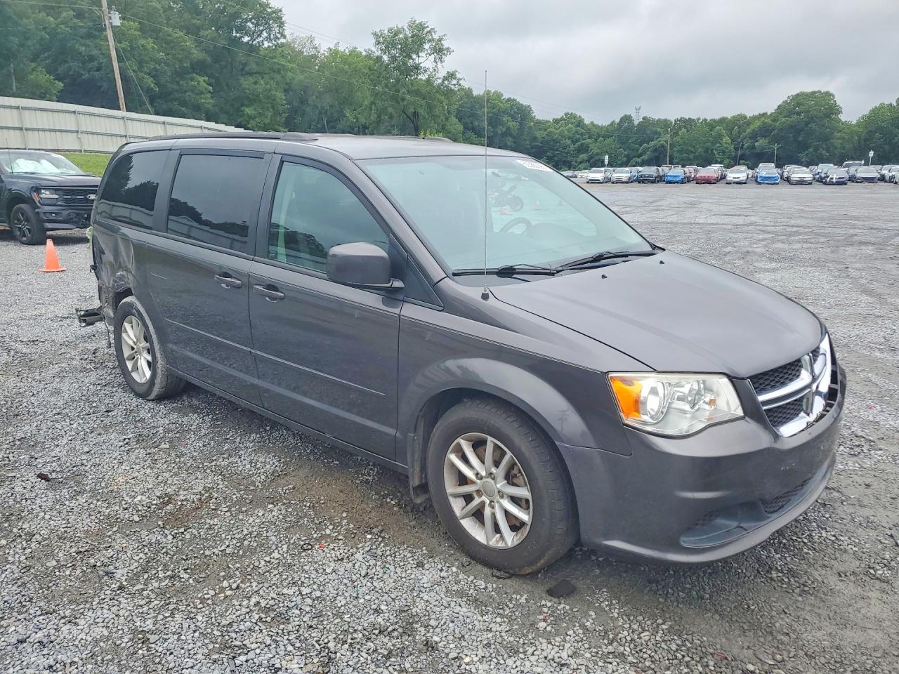 2015 Dodge Grand Caravan Sxt Gray vin: 2C4RDGCG9FR612368