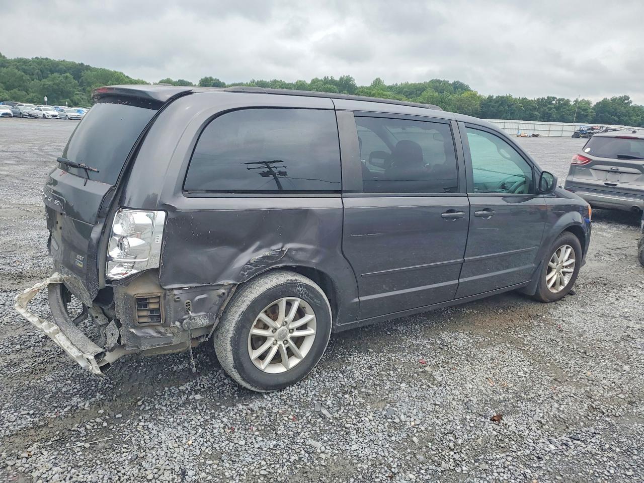 2015 Dodge Grand Caravan Sxt Gray vin: 2C4RDGCG9FR612368