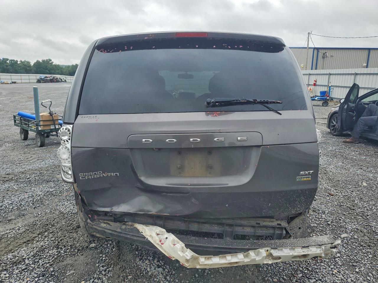 2015 Dodge Grand Caravan Sxt Gray vin: 2C4RDGCG9FR612368