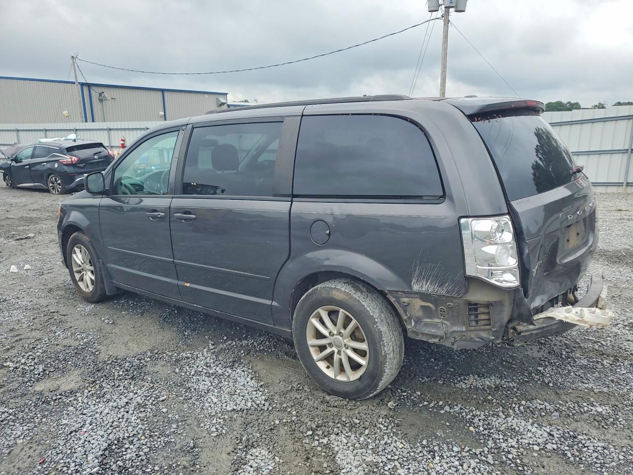 2015 Dodge Grand Caravan Sxt Gray vin: 2C4RDGCG9FR612368