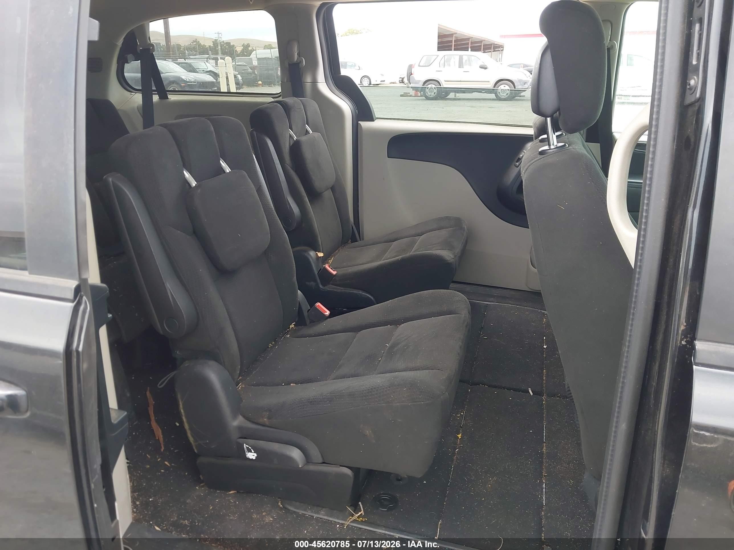 2015 Dodge Grand Caravan Sxt Black vin: 2C4RDGCG9FR652773
