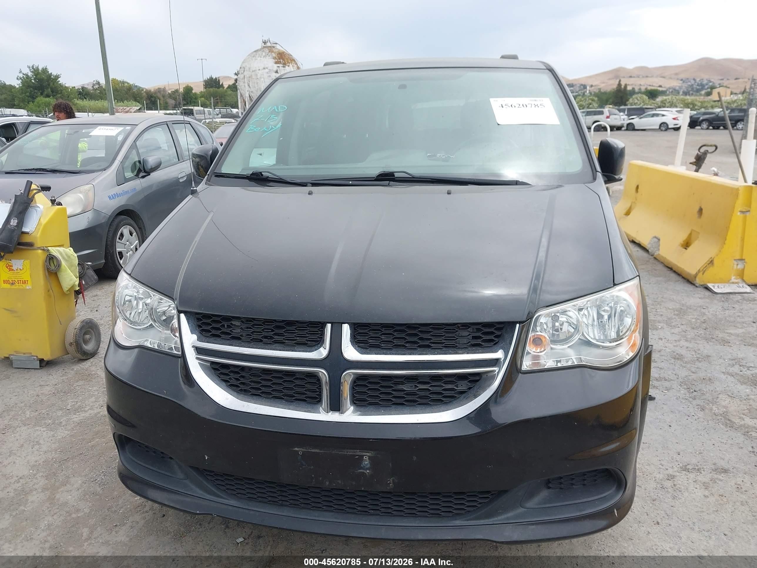 2015 Dodge Grand Caravan Sxt Black vin: 2C4RDGCG9FR652773