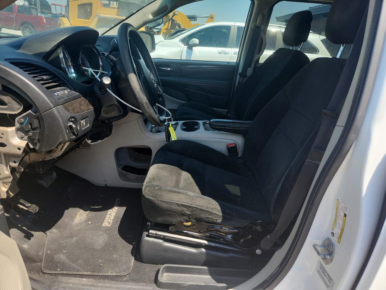 2016 Dodge Grand Caravan Sxt White vin: 2C4RDGCG9GR160973