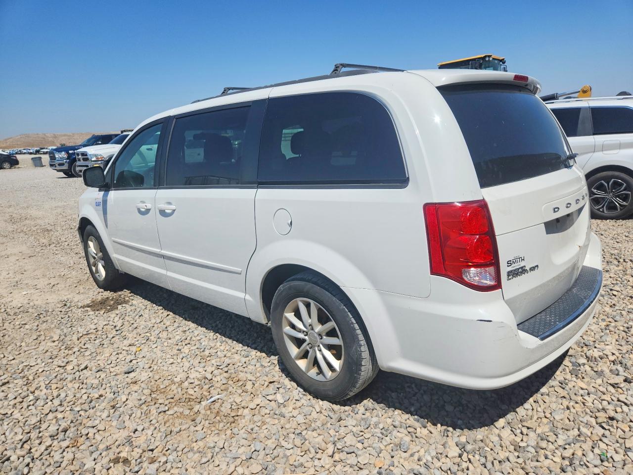 2016 Dodge Grand Caravan Sxt White vin: 2C4RDGCG9GR160973