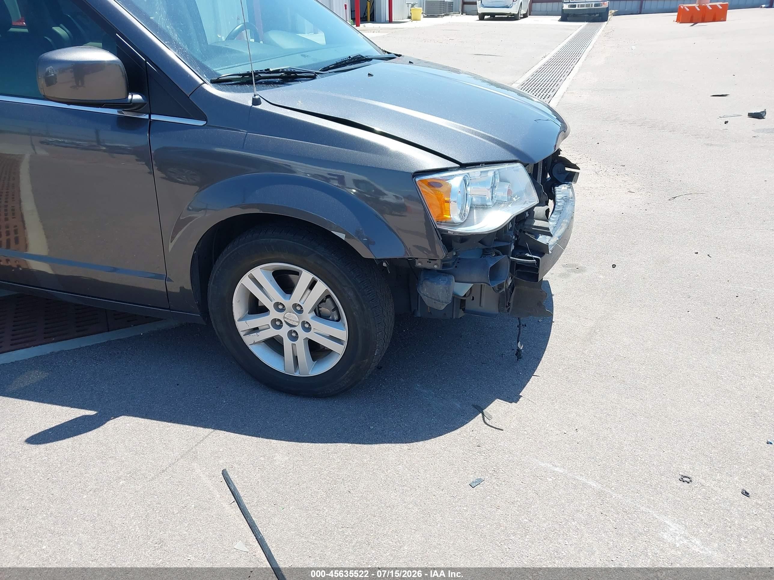 2018 Dodge Grand Caravan Sxt Gray vin: 2C4RDGCG9JR248848