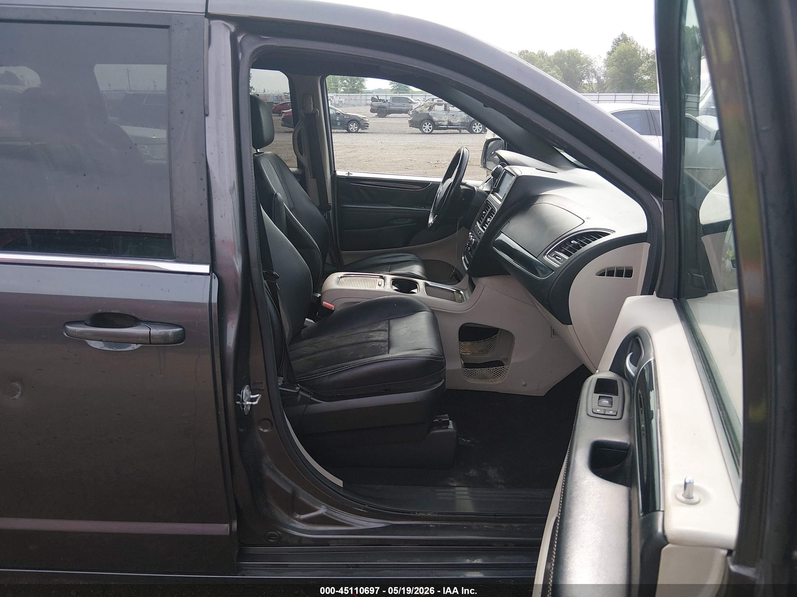 2019 Dodge Grand Caravan Sxt Gray vin: 2C4RDGCG9KR682592