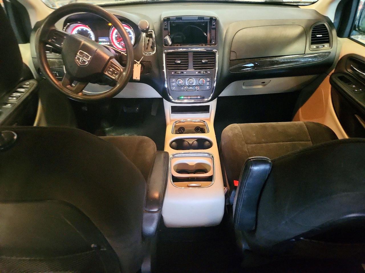 2012 Dodge Grand Caravan Sxt White vin: 2C4RDGCGXCR228868