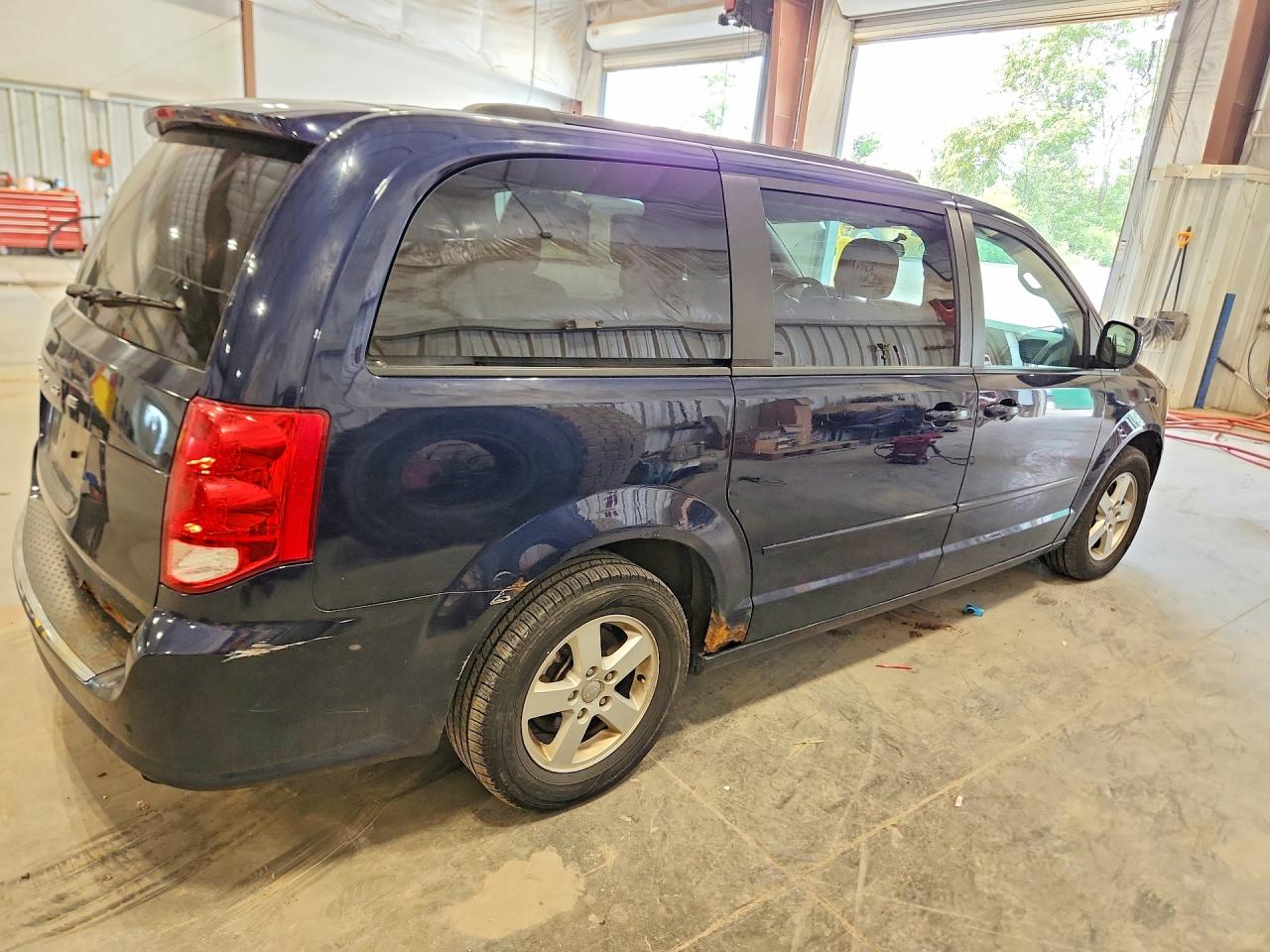 2012 Dodge Grand Caravan Sxt Blue vin: 2C4RDGCGXCR243032