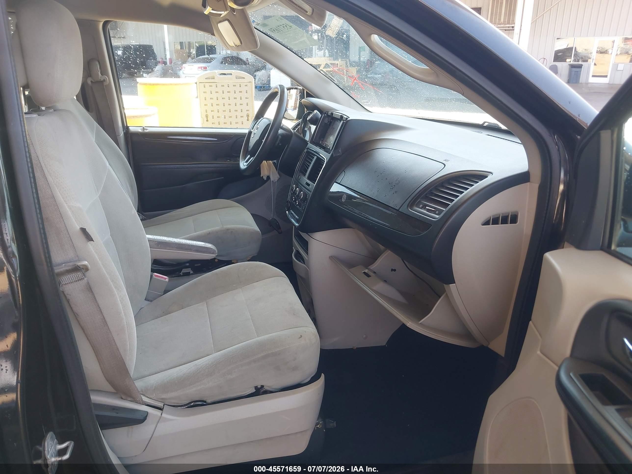 2012 Dodge Grand Caravan Sxt Black vin: 2C4RDGCGXCR274698