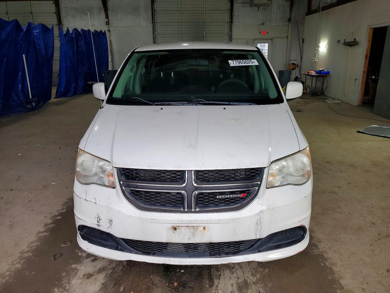 2013 Dodge Caravan White vin: 2C4RDGCGXDR521073