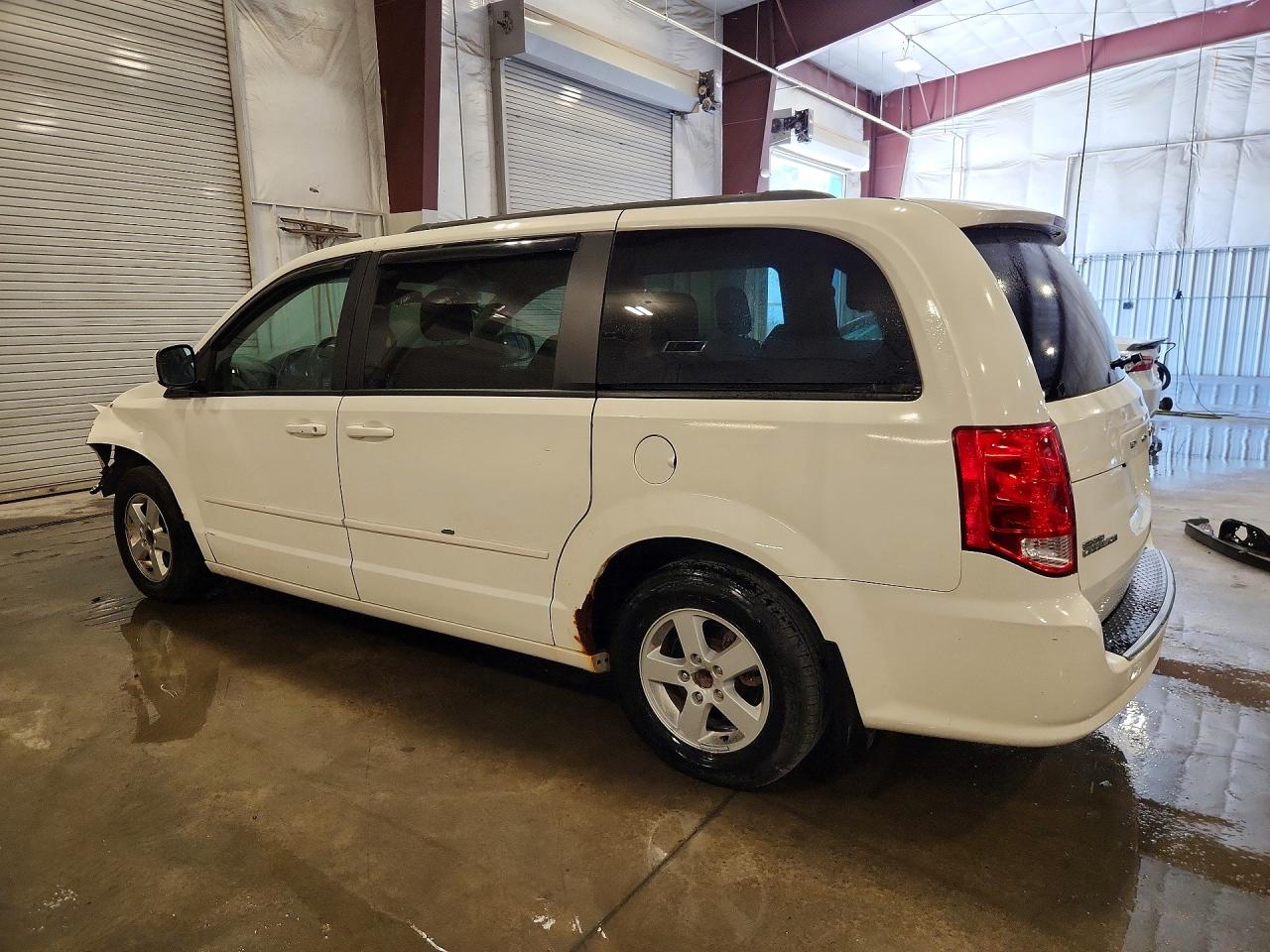 2013 Dodge Grand Caravan Sxt Белый vin: 2C4RDGCGXDR553084