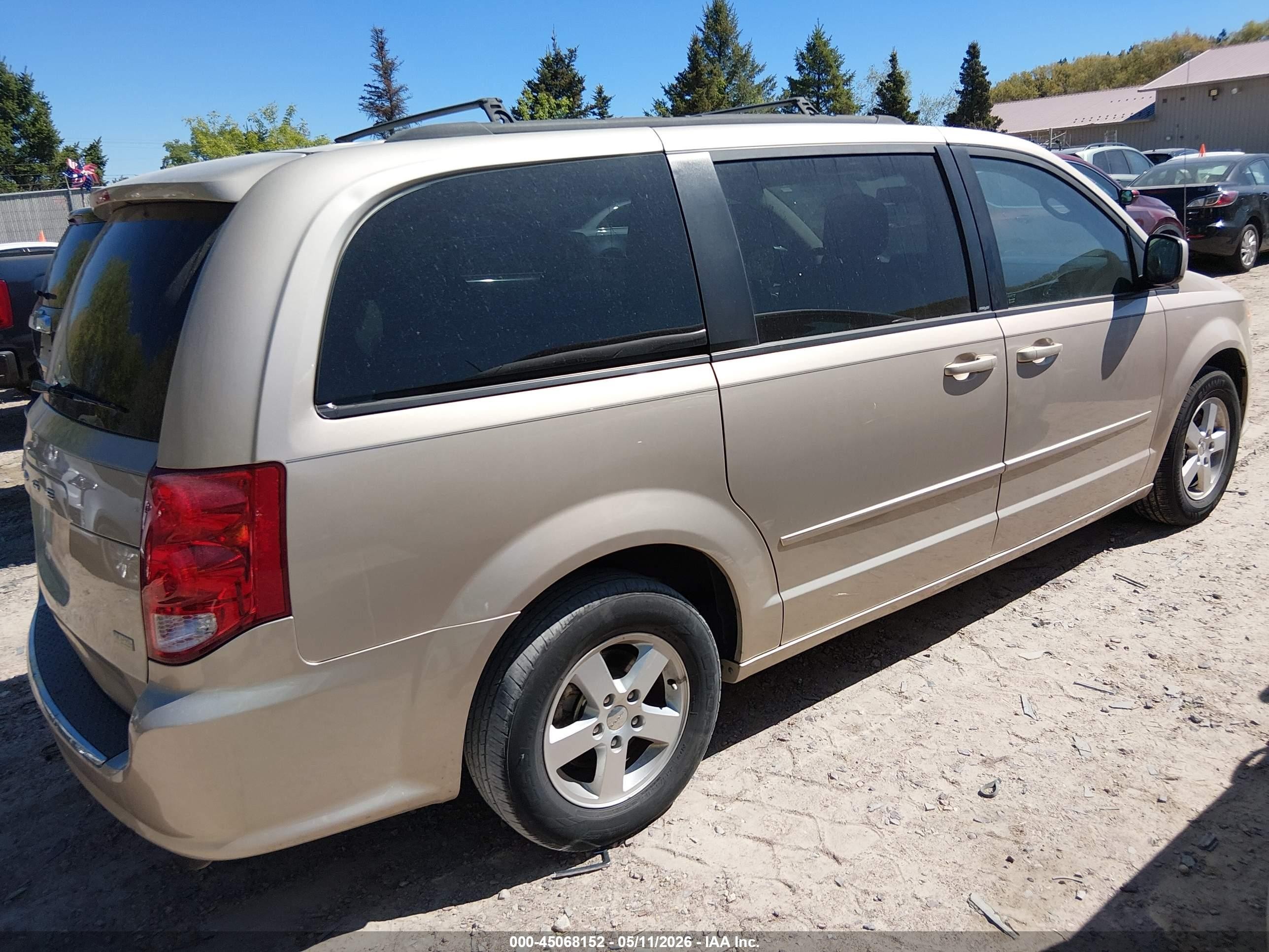 2013 Dodge Grand Caravan Sxt Champagne vin: 2C4RDGCGXDR581421