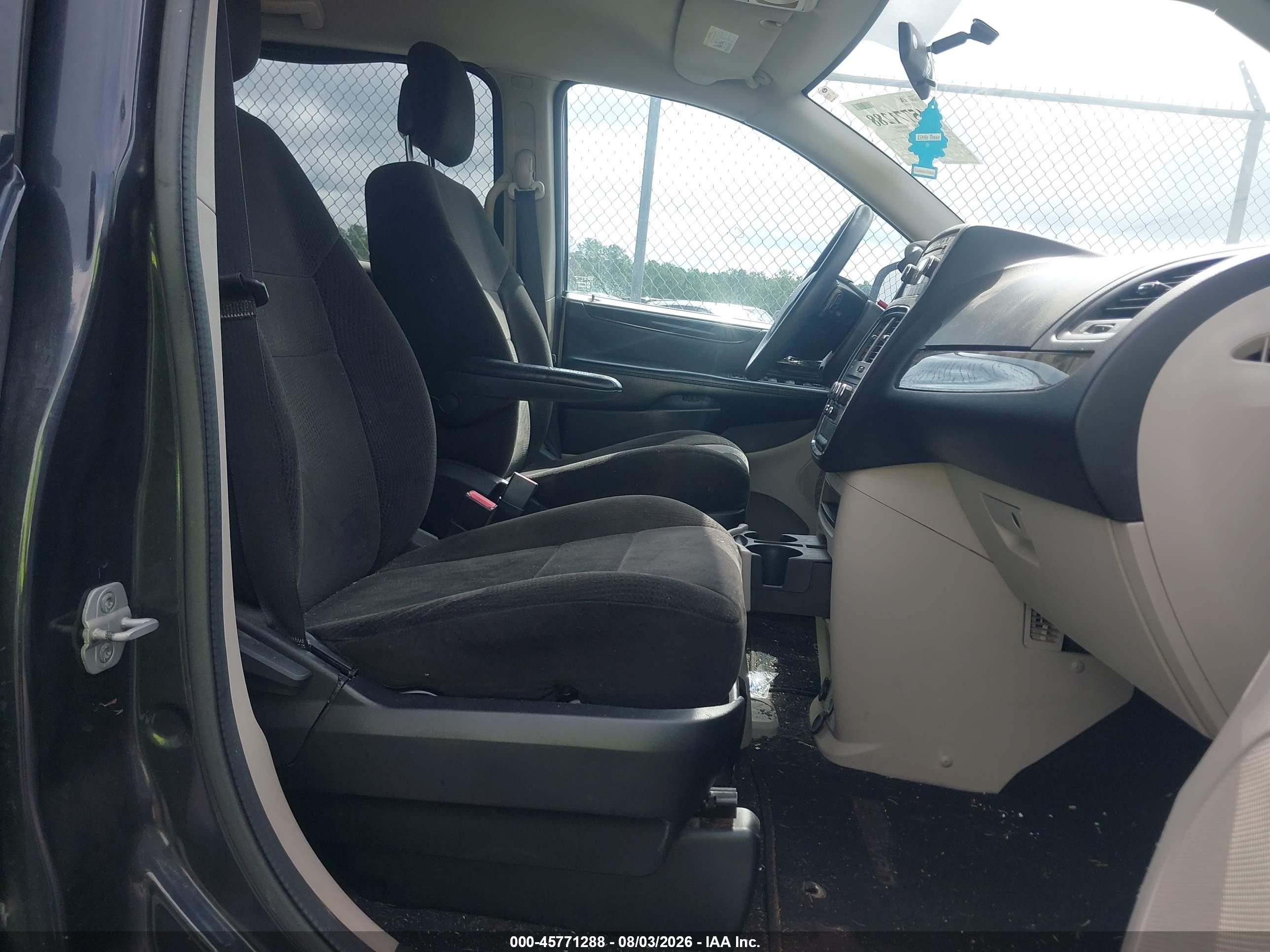 2013 Dodge Grand Caravan Sxt Gray vin: 2C4RDGCGXDR590636
