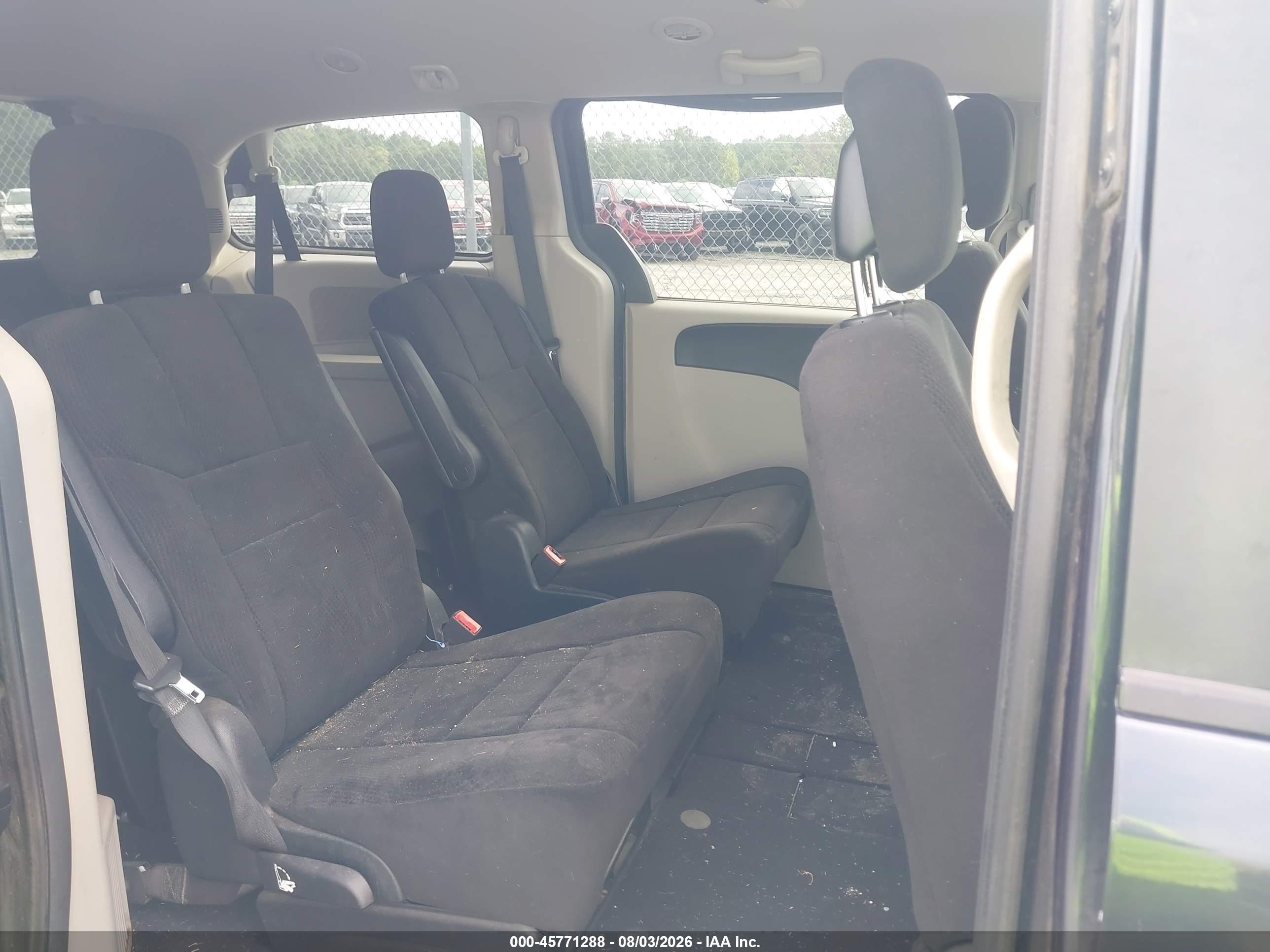 2013 Dodge Grand Caravan Sxt Gray vin: 2C4RDGCGXDR590636