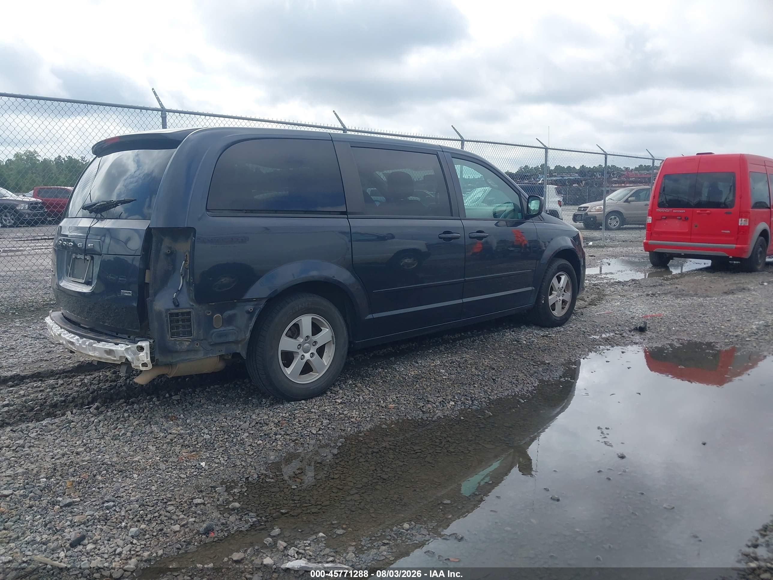 2013 Dodge Grand Caravan Sxt Gray vin: 2C4RDGCGXDR590636